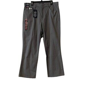 NWT Roundtree & Yorke The Perfect 5-Pocket Chino Pants in Gray Sz. 36 x 29